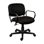 Silla secretarial con descansa brazos